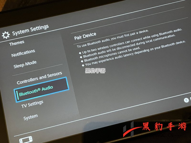任天堂NS音频设备配对问题频发：黑屏重启令人烦恼的连接困扰 - 黑豹手游网-1