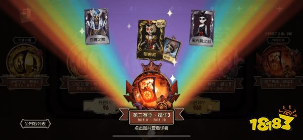 第五人格第十八赛季精华1宝箱：揭晓你可能获得的神秘奖励！